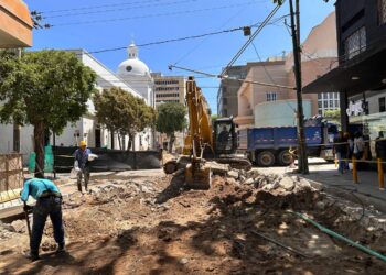 Obra de la carrera 5ta presenta un avance por encima del 40%