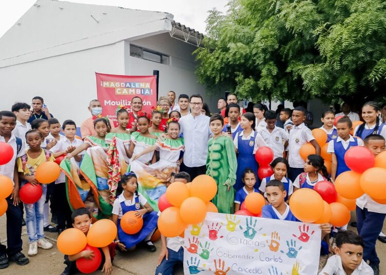 Entregas de obras de infraestructura en 70 instituciones educativas del Magdalena