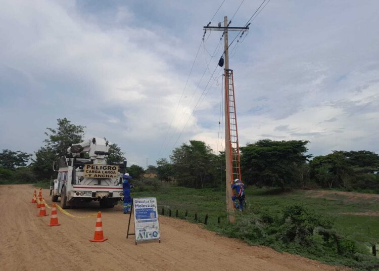Concordia sin energía por robo de cables