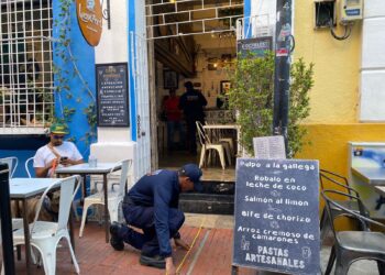 Ofensiva para recuperar espacio público en el Centro Histórico de Santa Marta