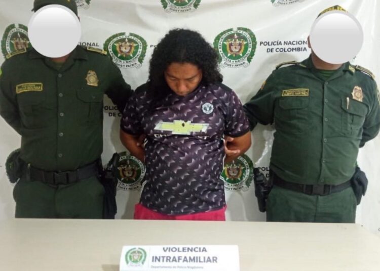 Lo capturan por golpear a su esposa en Plato