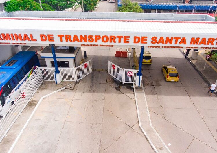 Terminal de Transporte de Santa Marta movilizó 51 mil personas