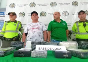 Los capturan cuando transportaban 16 kilos de coca hacia Santa Marta