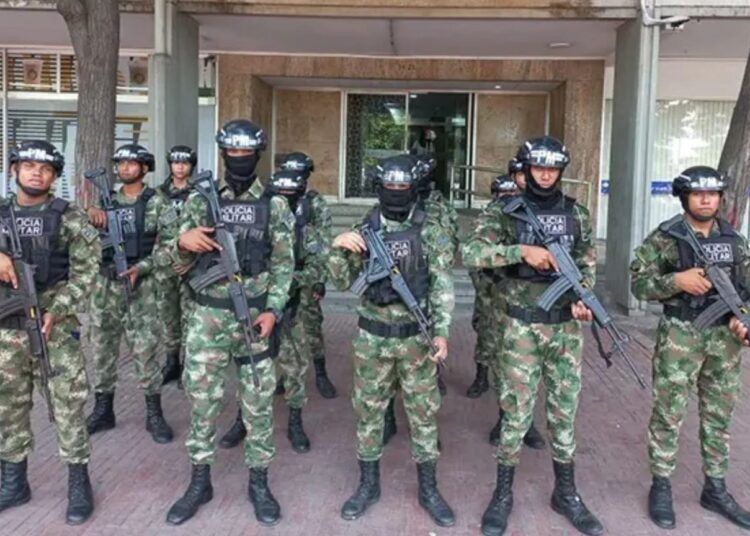 Centro Histórico resguardado por el Ejército