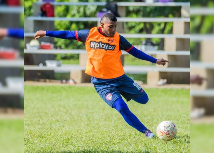 Hinojosa ya está practicando con el Unión Magdalena