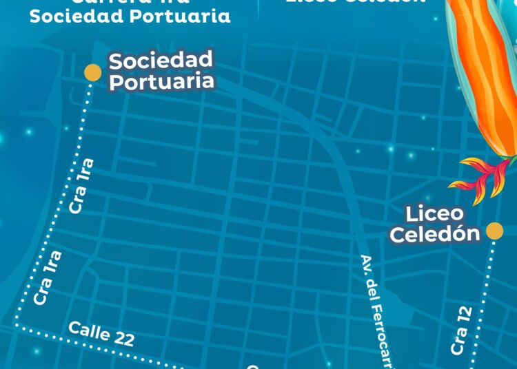 Tenga en cuenta: la ruta de la alegría del Desfile Folclórico de la Fiesta del Mar 2023