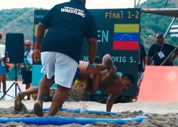 Con 7 oros, Venezuela se adueñó de la lucha de playa