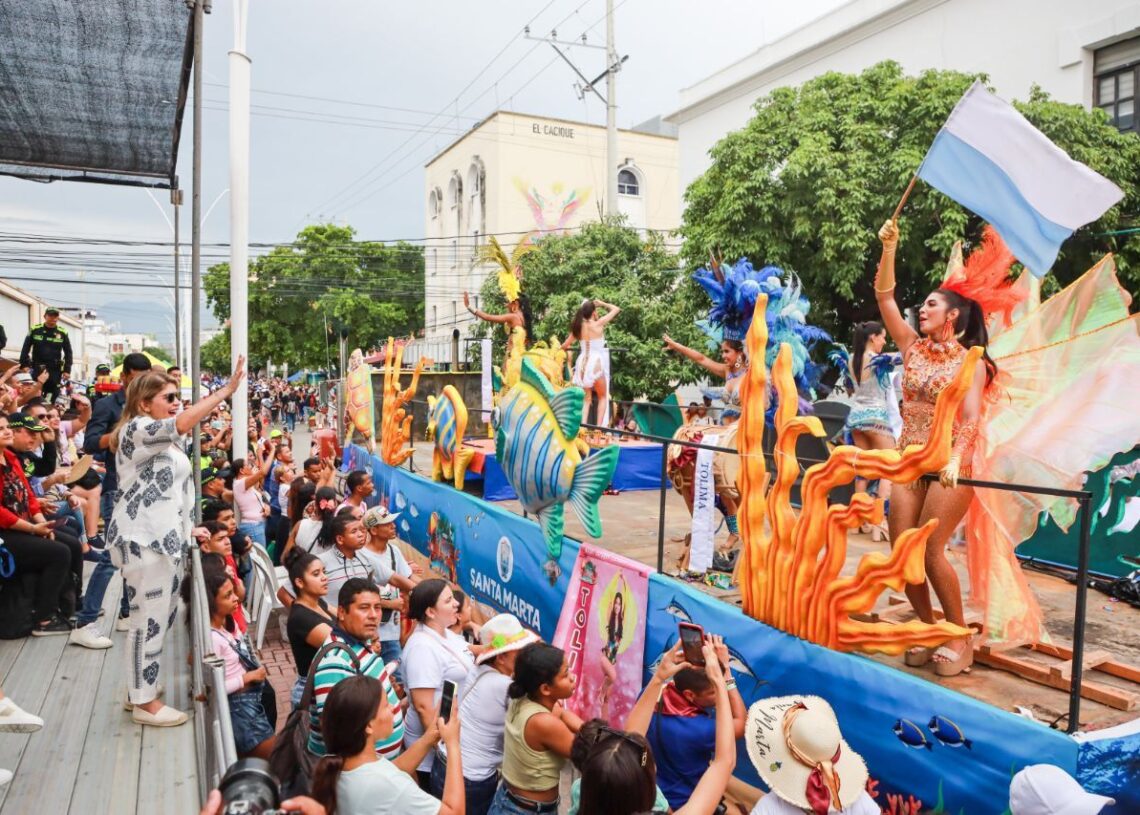 Santa Marta se volcó a celebrar su Fiesta del Mar 2023