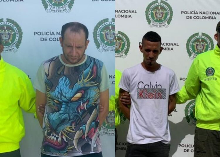 Fueron capturados dos sujetos buscados por homicidio en Santa Marta