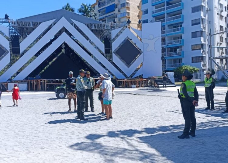 Este es el operativo para brindar seguridad durante los Suramericanos de Playa