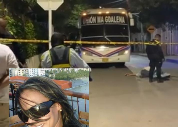 Odontóloga murió al lanzarse  al bus del Unión Magdalena