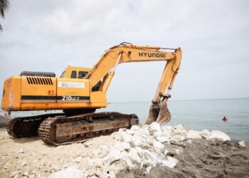 ¿En qué van las obras para mitigar la erosión costera en Playa Salguero?