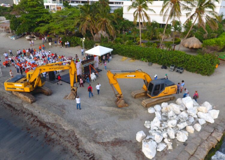 Freno a la erosión: arranca en firme la recuperación de Playa Salguero