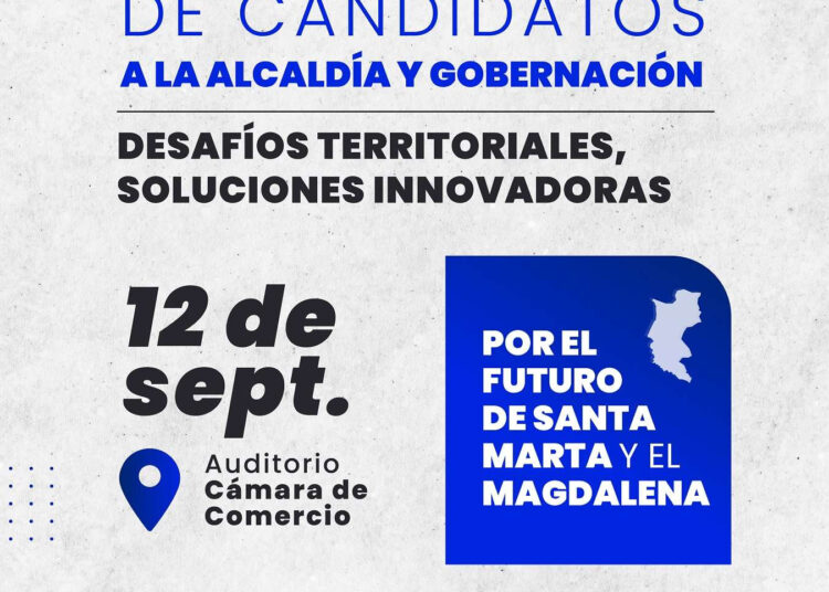 Promueven debate de candidatos a la Alcaldía Distrital y Gobernación del Magdalena