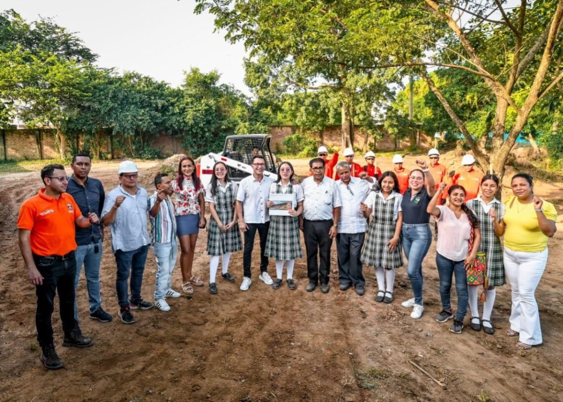 Inician construcción de nuevas aulas para el colegio Bienvenido Rodríguez de Guamal