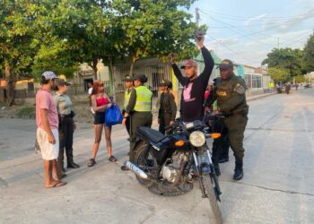 Acciones contra el tráfico de estupefacientes en El Boro