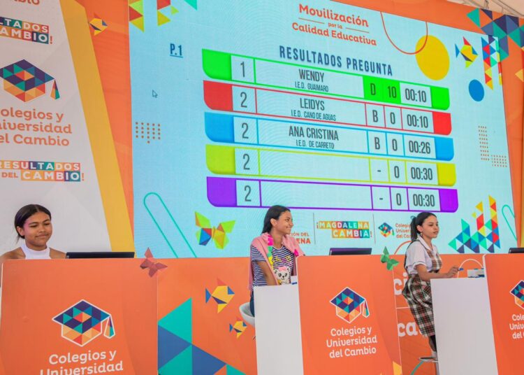 Santa Marta, sede de la gran final de las Olimpiadas del Saber de la Gobernación