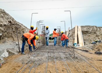 Avanza construcción de la Vía del Estadio Sierra Nevada