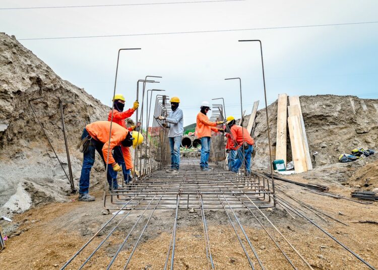 Avanza construcción de la Vía del Estadio Sierra Nevada