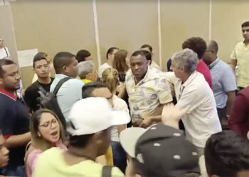 Tensión en los escrutinios de Santa Marta: casi se forma una gresca