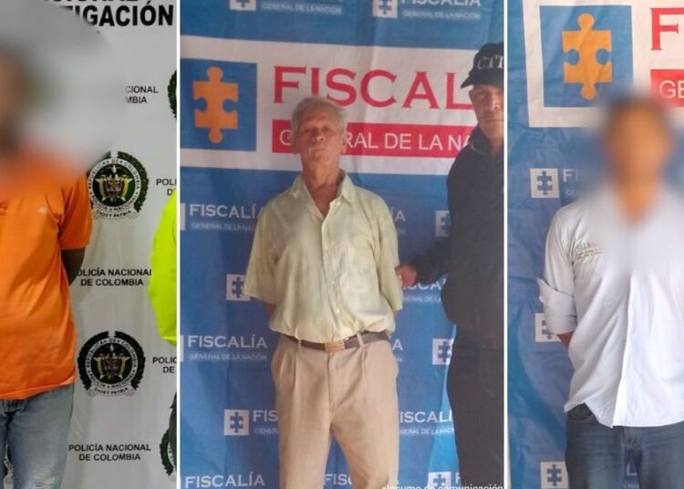 Capturan a tres presuntos abusadores de menores en Santa Marta
