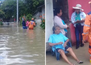 Continúan los estragos por desbordamientos en Zona Bananera: 600 damnificados