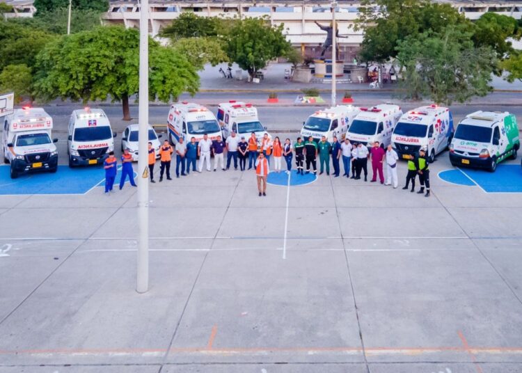 Organizan el servicio de ambulancias en Santa Marta