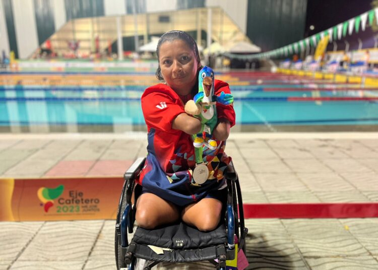 Virgelina Contreras se consagra en los Juegos Deportivos Paranacionales 2023
