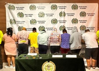 Capturan a nueve presuntos integrantes de las Autodefensas Gaitanistas en Santa Marta