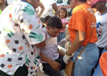 Atienden 5 heridos en corralejas de Pedraza