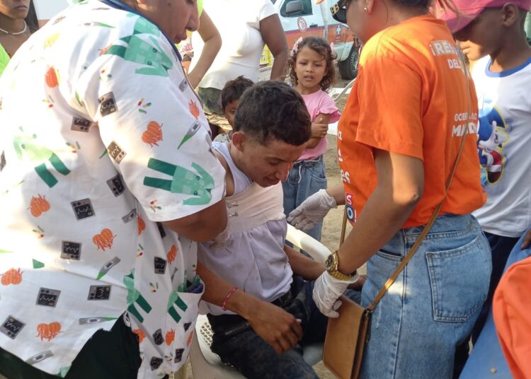 Atienden 5 heridos en corralejas de Pedraza