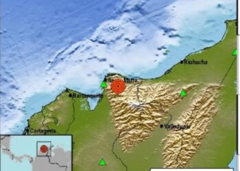Leve temblor se registró en Santa Marta
