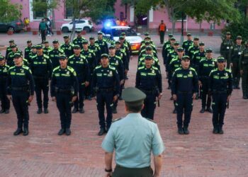 150 policías llegan a fortalecer la seguridad en Santa Marta