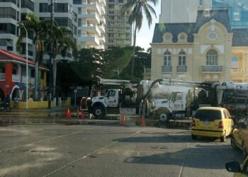 Santa Marta en alerta roja por rebosamiento de aguas residuales en el Centro