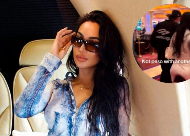 Esta es la influencer que estuvo con Peso Pluma en Las Vegas