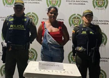 Cae presunta expendedora de droga en San Martín