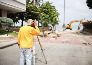 Erosión en Playa Salguero: la obra inconclusa y con disputas administrativas
