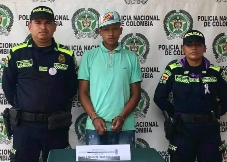 Individuo detenido por pegarle a su propia madre