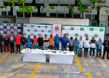 22 capturados en el Magdalena por pertenecer a bandas criminales