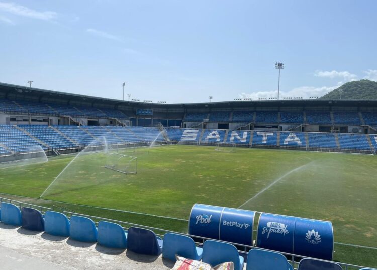 Renovación del estadio Sierra Nevada avanza en un 90% de obra ejecutada