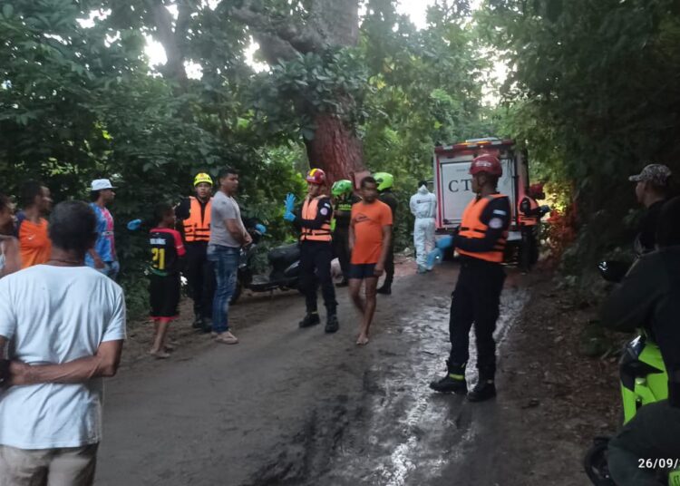 Mujer murió arrastrada por las aguas de un río Gaira crecido