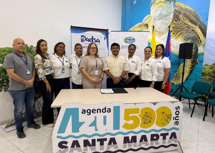 Corpamag y Dadsa firman convenio interinstitucional para fortalecer acciones ambientales en Santa Marta
