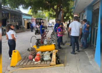 Operativo en Pescaíto: controlan la ocupación indebida del espacio público