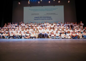 Firman acuerdo para dar inicio al programa Talento Santa Marta