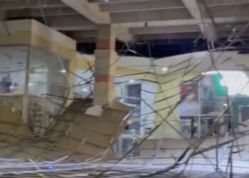 Fuertes vientos en Santa Marta causan estragos en el comercio