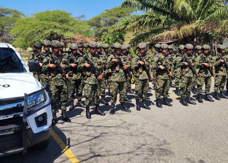 Ejército apoya fortalecimiento de la seguridad en Santa Marta