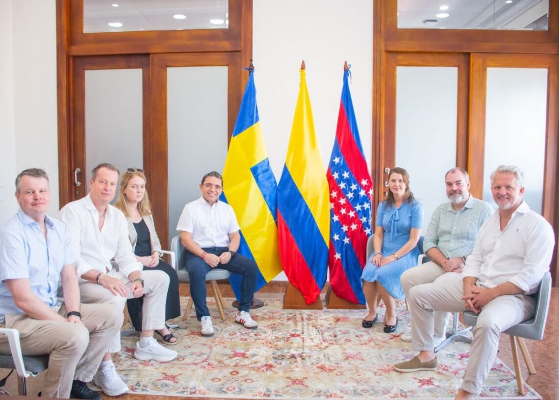 Parlamentarios de Suecia visitaron el Magdalena para establecer alianzas