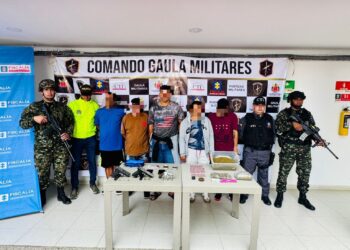 Capturan a cinco presuntos integrantes de ‘Los Pachenca’ en Santa Marta