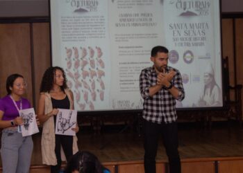 Historia de Santa Marta también se cuenta en señas y arte en la Semana Cultural Unimagdalena