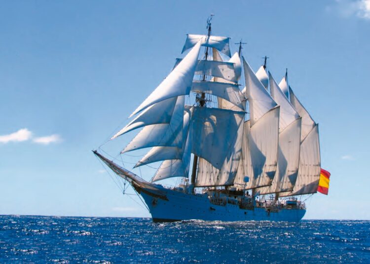 Todo listo para el arribo del buque ‘Juan Sebastián de Elcano’ y la princesa Leonor de Borbón a Santa Marta